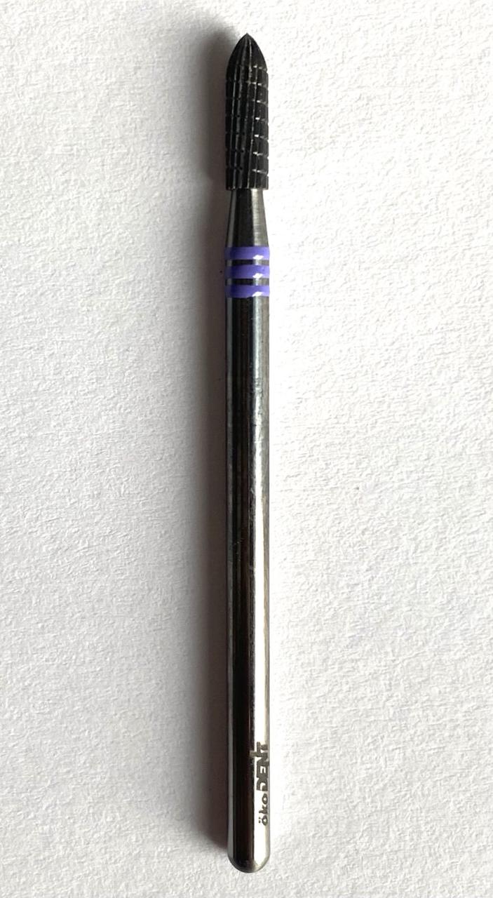 Спіральне супер тонке хрестове різьблення (три фіолетові кільця)