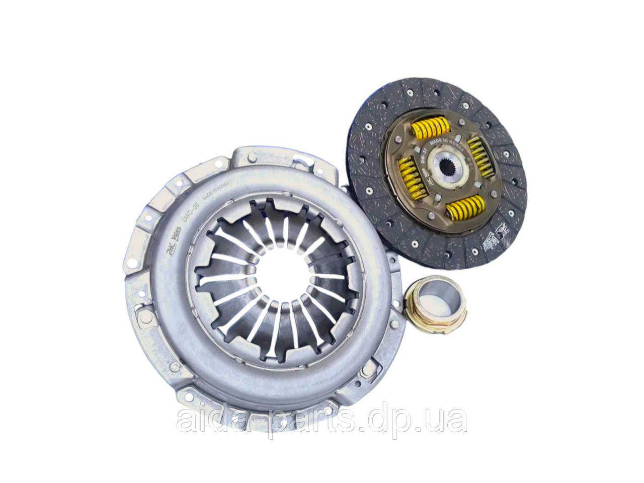 Комплект сцепления Авео 1.5 (диск+корзина+подшипник) VALEO PHC DWK-039