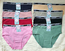 Трусики жіночі широка гумка з написом 48-50 розмір. Нижня білизна для жінок