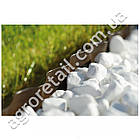 Бордюр садовий хвилястий 10 см х 9 м коричневий Cellfast, фото 3