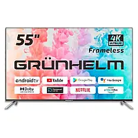 Телевизор Grunhelm 55U700-GA11V 55" Телевизор с большой диагональю Телевизор для гостиной