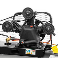 Компресор STORM INTERTOOL PT-0036? 100 л, 4 кВт, 380В, 10aтм, 600л/хв., 3 циліндри, фото 5