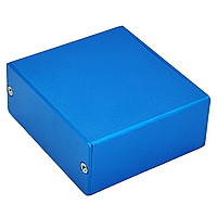 Корпус алюмінієвий 50 * 58 * 24MM aluminum case BLUE