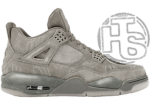 Чоловічі кросівки Air Jordan 4 Retro Kaws Grey 930155-003