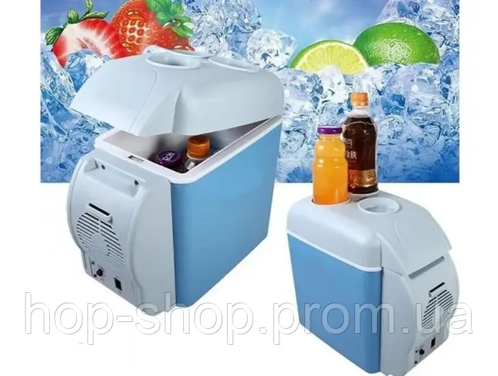 Универсальный автомобильный холодильник для дальнобойщиков, переносной автохолодильник 12v от прикуривателя - фото 3 - id-p2077937606