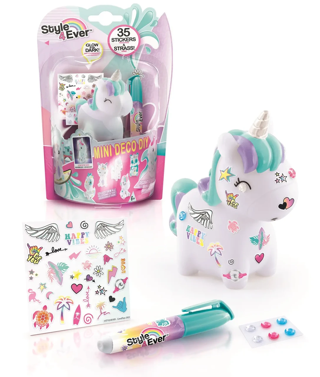 Уцінка. Набір для творчості Style 4 Ever Мій улюбленець Єдиноріг Космік S Mini Deco DIY Unicorn Canal Toys OFG179/1