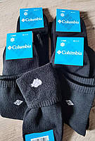 Мужские термоноски Columbia, зимние махровые носки Коламбия с высокой резинкой 1, 41-45 махровые