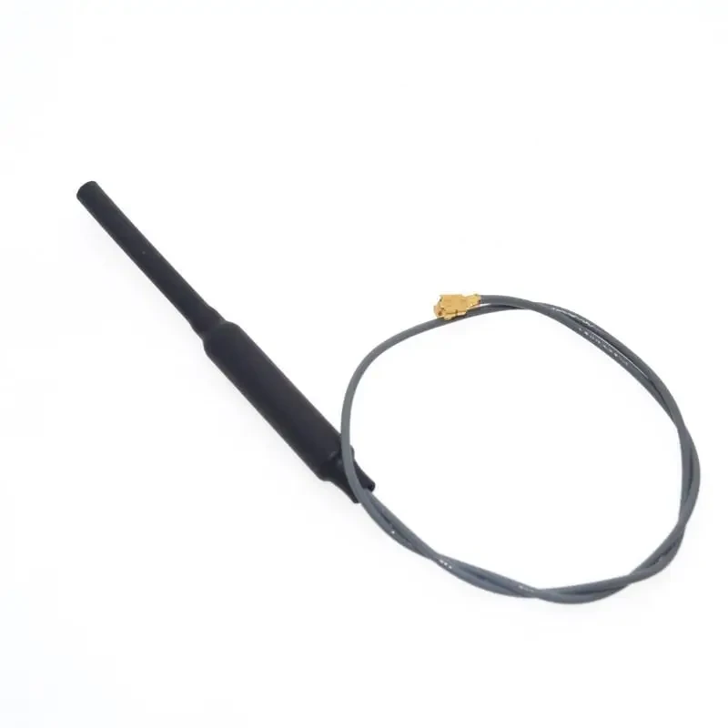 Антена Wi-Fi 2,4 ГГц 3dbi U F.L IPX IPEX  з'єднувач, латунь, внутрішня, длина кабеля 15см, ESP-07