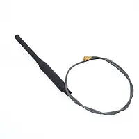 Антенна Wi-Fi 2,4 ГГц 3dbi U F.L IPX IPEX соединитель, латунь, внутренняя, длина кабеля 15см, ESP-07