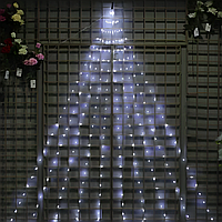Светодиодная гирлянда Конский хвост 3м, 510 LED, Холодный белый / Новогодняя гирлянда