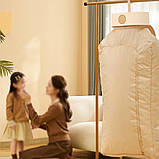 Автоматична сушарка для одягу із чохлом вертикальна електросушарка для білизни з гарячим повітрям, фото 5