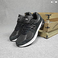 Чоловічі кросівки New Balance 2002 R Чорні з білим , кросівки new balance 2002R, 44-й РОЗМІР