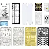 Дитяча іграшка Конструктор Робот Сонячна панель Двигун Сонячний робот Набір 14 в 1 Дитяча іграшка, фото 8