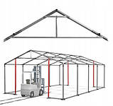 Тентовый гараж WINTER PLUS ПВХ 560г/м 5 x 10 Высота 3м, фото 6