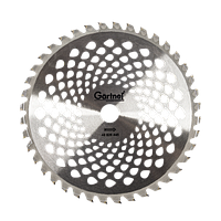 Диск для садового тримера 255х25.4 мм 40 ТВС зубців GARTNER k'da