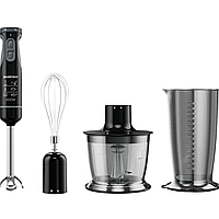 Блендер 3в1 (чоппер міксер) SilverCrest SSMS 600 D3 600b Black