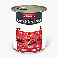 Влажный корм Animonda GranCarno для щенков, с говядиной и индейкой, 800 г