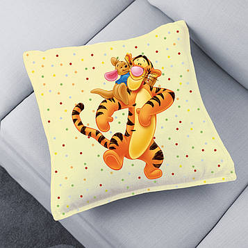 Декоративна подушка з принтом Тигра з Вінні Пуха. Дісней.
