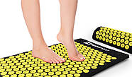 Мат для акупунктури Hop-Sport HS-C072AM жовтий, фото 3