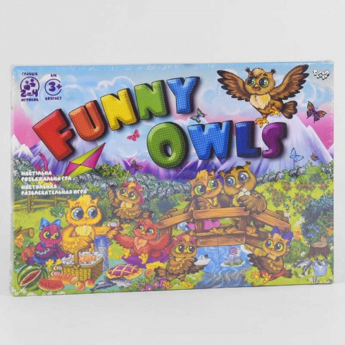 Гра настільна, розважальна "Funny Owls" (20шт)