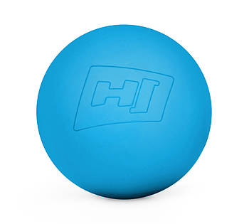 Силіконовий масажний м'яч 63 мм Hop-Sport HS-S063MB блакитний