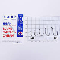 Карповые крючки Leader BEAK BN крючок на карпа №1