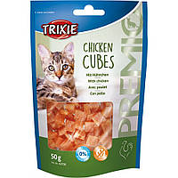 Лакомство для кошек Trixie Premio Chicken Cubes курица 50 г