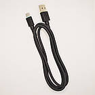 Кабель ANSTY Z-019-A Micro USB QC 3.1A 1M Black, фото 4