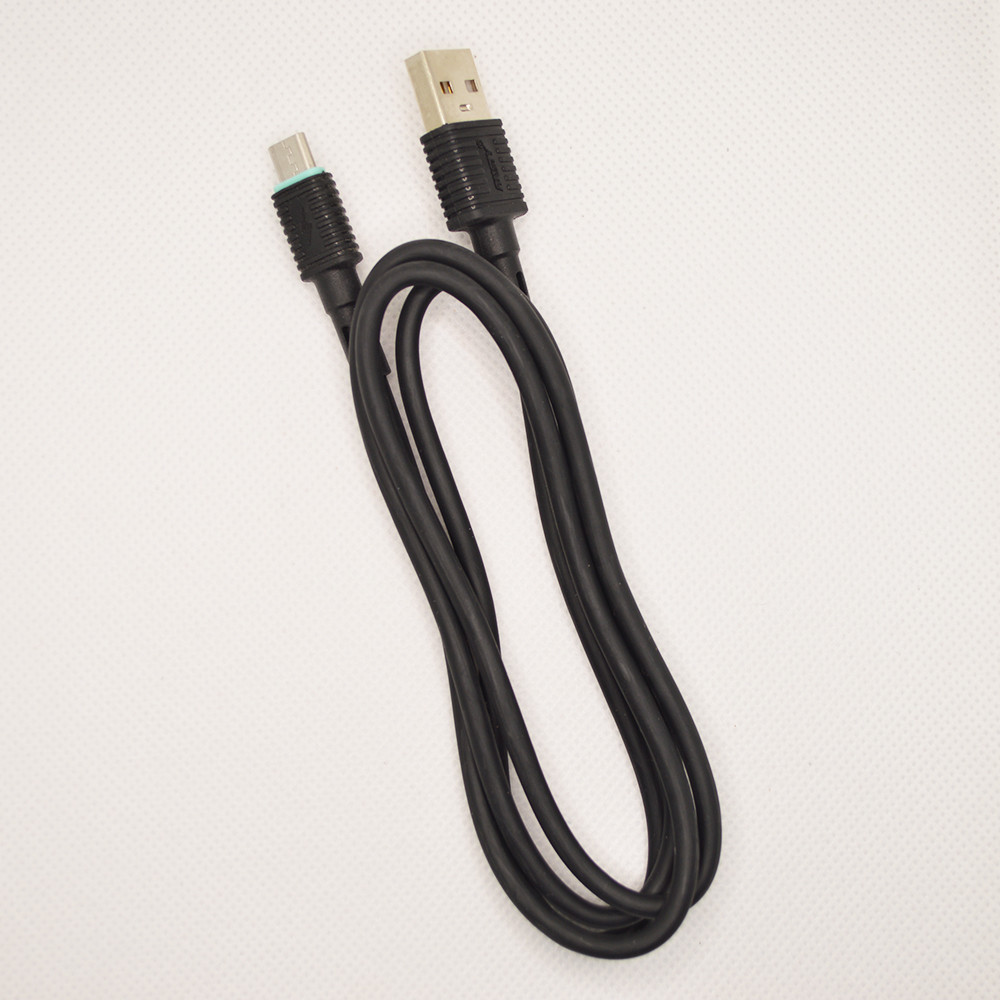 Кабель ANSTY Z-019-A Micro USB QC 3.1A 1M Black, фото 3
