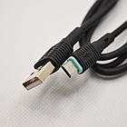 Кабель ANSTY Z-019-A Micro USB QC 3.1A 1M Black, фото 6