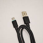 Кабель ANSTY Z-019-A Micro USB QC 3.1A 1M Black, фото 5