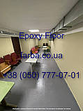 Наливна підлога EPOXY FLOOR (епоксидна композиція), сірий колір, набір 23 кг, фото 4
