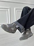 Чоловічі кросівки Air Jordan 4 Retro Kaws Grey (чоловічі Аїр Джордан 4 Ретро Каас Сірий) 930155-003, фото 6