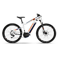 Електровелосипед гірський Haibike SDURO HardSeven 5.0 i500Wh 10 s. Deore 27.5", рама L, біло-ранжево-синій, 2020