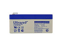 Аккумуляторная батарея Ultracell UL3.4-12 AGM 12V 3.4 Ah VRLA