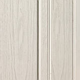 Двері складні (ширма-гармошка) 86 x 203 (см) Скло Ясен білий, фото 2