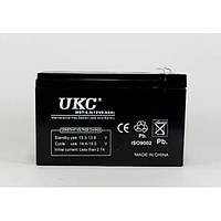 Свинцово-кислотный аккумулятор UKC BATTERY 12V 9A (Реальная ёмкость -30%)