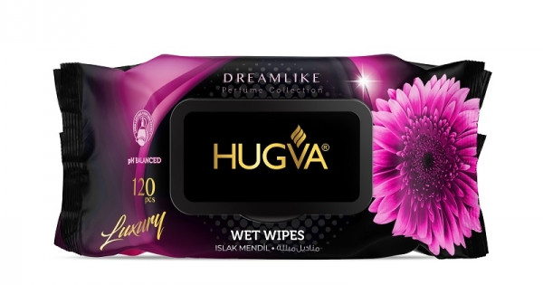 Вологі серветки HUGVA LUXURY DREAM LIKE 120 шт