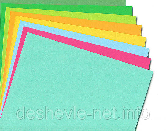 Папір для дизайну Fotokarton B2 (50*70см) № 90 Чорна, 300г/м2, Folia, фото 1