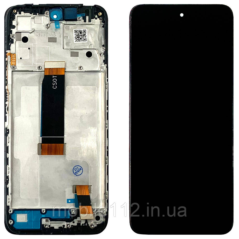 Екран (дисплей) Xiaomi Redmi 12, Poco M6 Pro 5G з тачскріном оригінал Китай з рамкою