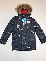 Куртка зимова дитяча для хлопчика 134,140,146 розмірів