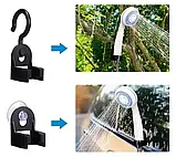 Душ портативний, кемпінговий із помпою на акумуляторі USB Travel shower 2200 мАг, фото 7