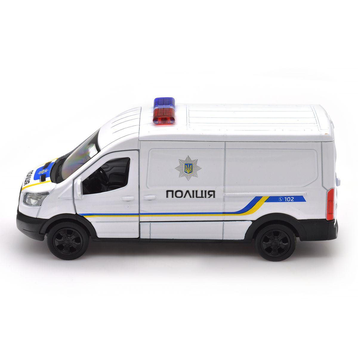 Автомодель TechnoDrive - Ford Transit Van Полиция (250343U) - фото 4 - id-p2077923349