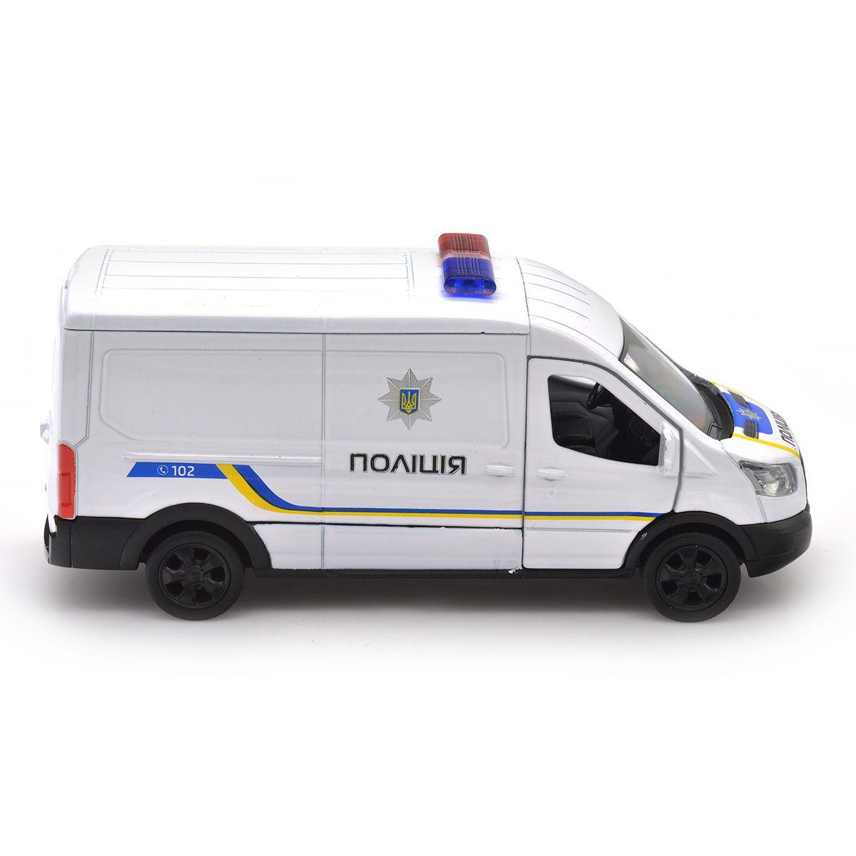 Автомодель TechnoDrive - Ford Transit Van Полиция (250343U) - фото 5 - id-p2077923349