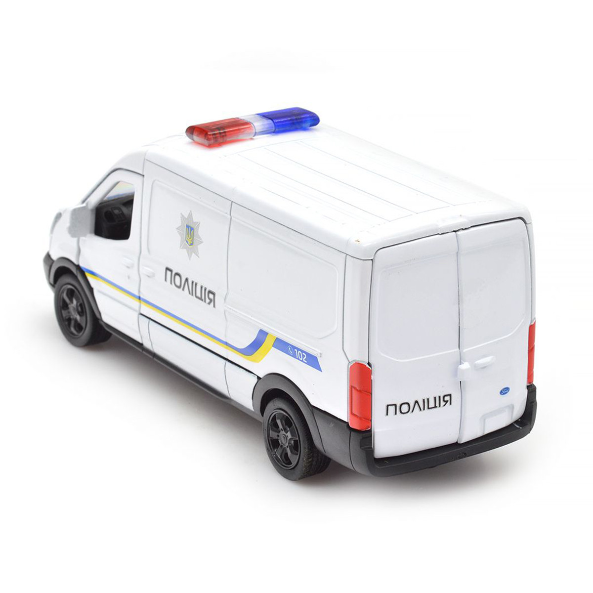 Автомодель TechnoDrive - Ford Transit Van Полиция (250343U) - фото 7 - id-p2077923349
