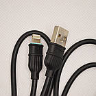 Кабель ANSTY Z-021-I Lightning QC 3.1A 1M Black, фото 6