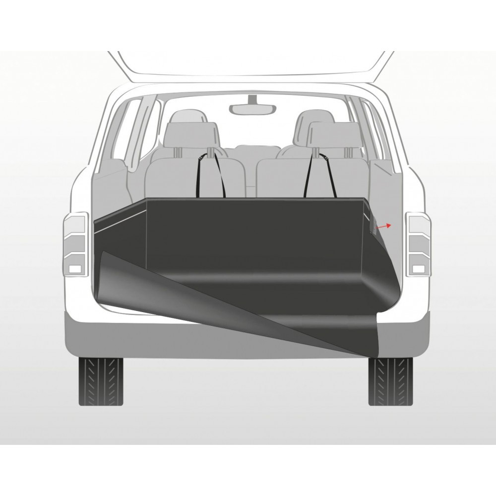Коврик Trixie для багажника авто защитный, черный, 2,10х1,75м (текстиль) - фото 1 - id-p2077955735