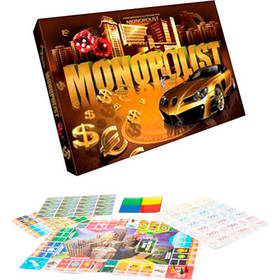 Настільна економічна гра мала "Monopolist" рос NEW, в кор. 25*36*2,5см (20)
