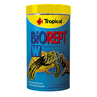 Сухой корм Tropical Biorept W для водоплавающих черепах, 75 г (гранулы)