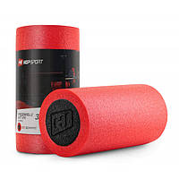 Масажний ролик (валик, роллер) EPE 30 см Hop-Sport HS-E030YG червоний лучшая цена с быстрой доставкой по